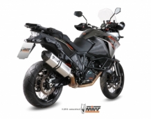 Mivv Speed Edge RVS Slip-on Einddemper met E-keur KTM 1190 Adventure 2013 > 2016