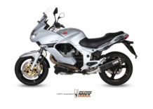 Mivv Speed Edge RVS Black Slip-on Einddemper met E-keur Moto Guzzi Norge 1200 2006 > 2008