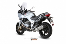 Mivv Speed Edge RVS Slip-on Einddemper met E-keur Moto Guzzi Norge 1200 2006 > 2008