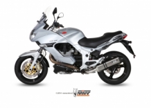 Mivv Speed Edge RVS Slip-on Einddemper met E-keur Moto Guzzi Norge 1200 2006 > 2008