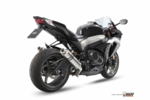 Mivv GP Titanium Dubbele Slip-on Einddemper (L+R) met E-keur Suzuki GSX-R 1000 2009 > 2011