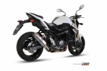 Mivv GP Titanium Slip-on Einddemper met E-keur Suzuki GSR 750 2011 > 2016