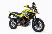 Mivv Speed Edge RVS Black Einddemper met E-keur Suzuki DL 1050 V-Strom 2020