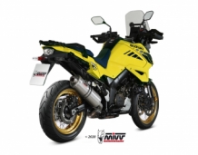 Mivv Oval RVS Slip-on Einddemper met E-keur Suzuki DL 1050 V-Strom 2020