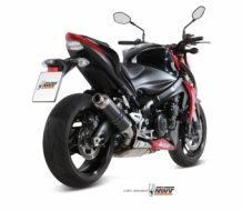 Mivv GP Carbon Slip-on Einddemper met E-keur Suzuki GSX-S 1000 / F 2015 > 2020