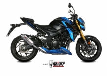 Mivv GP Titanium Slip-on Einddemper met E-keur Suzuki GSX-S 750 2017 > 2020