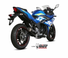 Mivv GP Pro Carbon Slip-on Einddemper met E-keur Suzuki GSX 250 R 2017 > 2020