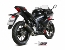 Mivv GPpro Carbon Compleet 1in1 Uitlaatsysteem met E-keur Suzuki GSX-R 125 2017 > 2020