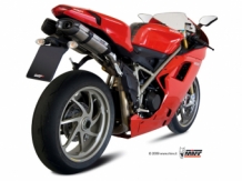 Mivv Suono RVS Dubbele Slip-on Einddemper (L+R) met E-keur Ducati 1198 2009 > 2012