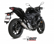 Mivv MK3 RVS Compleet Uitlaatsysteem zonder E-keur Yamaha MT03 2016 > 2021
