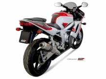 Mivv GP Titanium Slip-on Einddemper met E-keur Yamaha YZF 600 R6 1999 > 2002