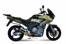 Mivv GP RVS Black Slip-on Dubbele Einddemper (L+R) met E-keur YAMAHA TDM 900 2002 > 2014