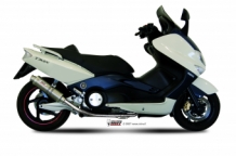 Mivv GP Titanium Compleet 2-1 Uitlaatsysteem met E-keur Yamaha T-MAX 500 2001 > 2007