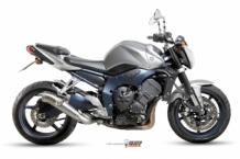 Mivv Ghibli RVS Slip-on Einddemper met E-keur YAMAHA FZ1 / FAZER 2006 > 2016