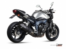 Mivv Speed Edge RVS Black Slip-on Einddemper met E-keur YAMAHA FZ1 - FAZER 2006 > 2016