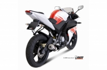 Mivv GP Titanium Compleet Uitlaatsysteem met E-keur YAMAHA YZF R125 2008 > 2013