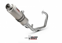 Mivv GP Titanium Compleet Uitlaatsysteem met E-keur YAMAHA YZF R125 2008 > 2013