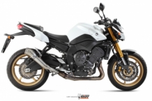 Mivv Ghibli RVS Slip-on Einddemper met E-keur YAMAHA FZ8 / FAZER 8 2010 > 2016