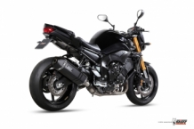 Mivv Speed Edge RVS Black Slip-on Einddemper met E-keur YAMAHA FZ8 / FAZER 2010 > 2016