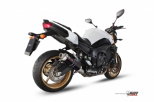 Mivv GP RVS Black Slip-on Einddemper met E-keur YAMAHA FZ8 / FAZER 8 2010 > 2016