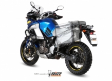Mivv Speed Edge RVS met Carbon Endcap Slip-on Einddemper met E-keur Yamaha XT 1200 Z SUPERTENERE 2010 2020