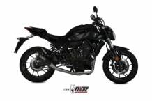 Mivv GP Pro Carbon High Mount Compleet Uitlaatsysteem met E-keur Yamaha MT-07 2014 > 2020