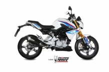 Mivv Delta Race RVS Black Slip-on Einddemper met E-keur Euro4 BMW G 310 R 2018 > 2020
