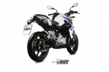 Mivv Delta Race RVS Black Slip-on Einddemper met E-keur Euro4 BMW G 310 R 2018 > 2020