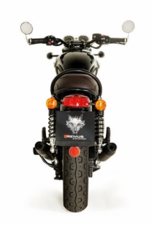 Remus Tapered Steel Black Dubbele Einddemper (R+L)  met E-keur Triumph Bonneville T120 2016 2020