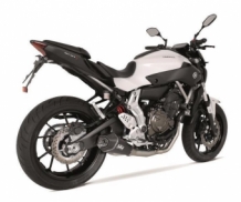 Remus Hypercone RVS Black Compleet Uitlaatsysteem met E-keur Yamaha MT07 2014 2020