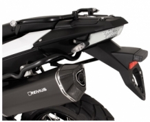 Remus Black Hawk RVS Black Slip-on Einddemper met E-keur BMW F700GS 2008 > 2016