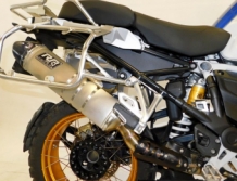 RP Tuning Oval Titanium Einddemper zonder E-keur BMW R1250GS 2019