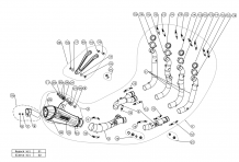 Akrapovic Evolution Line Titanium Compleet Systeem zonder E-Keur BMW S1000RR 2015 2018