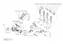 Akrapovic Racing Line Titanium Compleet Systeem zonder E-keur BMW S 1000 RR 2015 2018