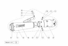 Akrapovic Slip-on Line GP Titanium met E-keur BMW S 1000 R 2014-2016
