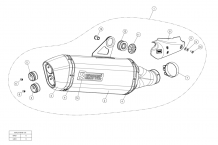 Akrapovic Slip-on Line Titanium Einddemper met E-keur BMW R 1200 GS / Adventure 2013 > 2016
