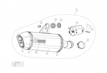 Akrapovic Slip-On Line Titanium Einddemper met E-keur BMW R 1200 GS / Adventure 2013 > 2018