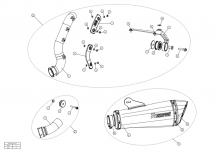 Akrapovic Slip-on Line Titanium Black met E-keur BMW R Nine T 2014-2020
