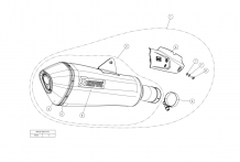 Akrapovic Slip-On Line Titanium Einddemper met E-keur BMW R 1200 RT 2014 > 2018
