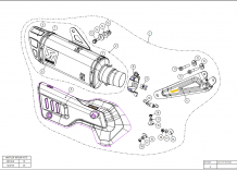 Akrapovic Slip-on Line Titanium Einddemper met E-keur Ducati Multistrada 1260 / S 2018-2020