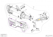 Akrapovic Slip-on Line Titanium Einddemper met E-keur Ducati Multistrada 1200 / S 2015-2017