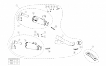 Akrapovic Slip-On Line Titanium Einddemper zonder E-keur Ducati Scrambler 2015 > 2020