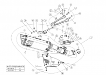 Akrapovic Slip-On Line Titanium met E-keur Honda CBR 1000 RR 2017 2019
