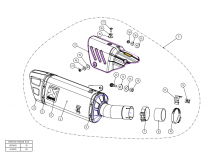 Akrapovic Slip-on Line Titanium Einddemper met E-keur Honda CB1000R 2018 > 2020