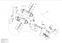 Akrapovic Evolution Line Titanium Compleet Systeem zonder E-keur Honda CRF 250 R 2016-2017
