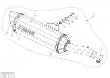 Akrapovic Slip-on Line RVS met E-keur Honda CBR 400 R 2016-2017