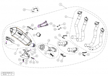 Akrapovic Evolution Line Carbon Compleet Uitlaatsysteem zonder E-keur Kawasaki Ninja H2 / R 2015 2020