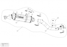 Akrapovic Slip-On Line Titanium zonder E-keur Kawasaki Ninja ZX-10R 2011 2015