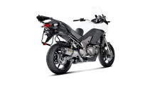 Akrapovic Slip-on Hexagonal Titanium met E-keur Kawasaki Versys 1000 2012 2018
