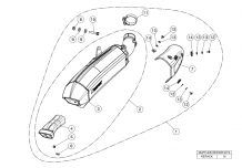Akrapovic Slip-on Line Carbon met E-keur Kawasaki Ninja H2 2015-2016
